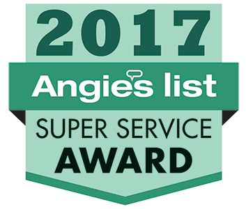 Angie's List 2017 Super Service Award Badge